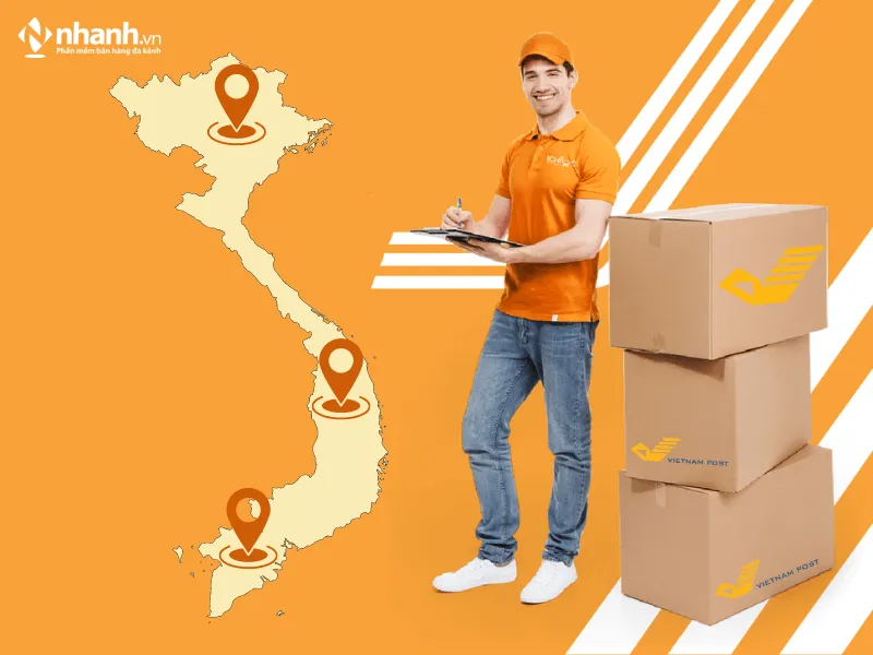 Hình ảnh minh họa dịch vụ bưu chính tại các điểm VNPost
