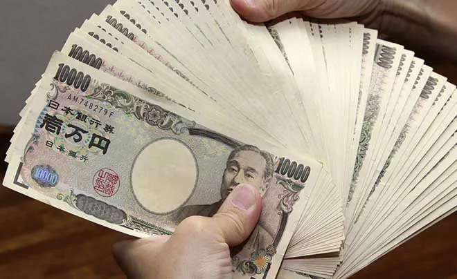 Biểu đồ tỷ giá Yên Nhật so với VND