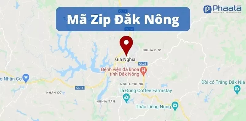 Mã bưu chính Đắk Nông
